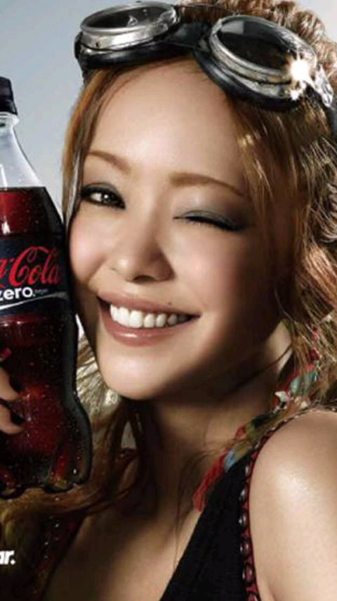 新 コカ・コーラZERO : I'm falling - 安室奈美恵 と バイク と
