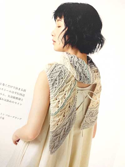 ブティック社発刊 軽やかに纏う手編みのストール ブックレビュー後編 ハマナカが運営する 手編みと手芸の情報サイト あむゆーず のぶろぐ