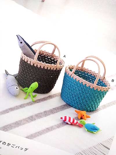 古木明美先生著 編んで使って楽しむ エコクラフトのかご屋さん ブックレビュー前編 ハマナカが運営する 手編みと手芸の情報サイト あむゆーず のぶろぐ