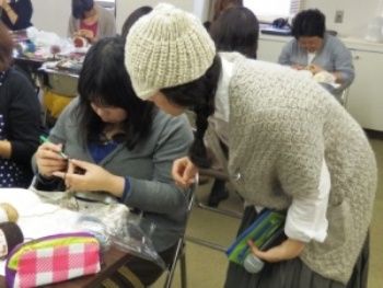 michiyo先生の新刊本記念ニットパーティーレポ♪第2弾♪ : ハマナカが運営する、手編みと手芸の情報サイト「あむゆーず」のぶろぐ♪