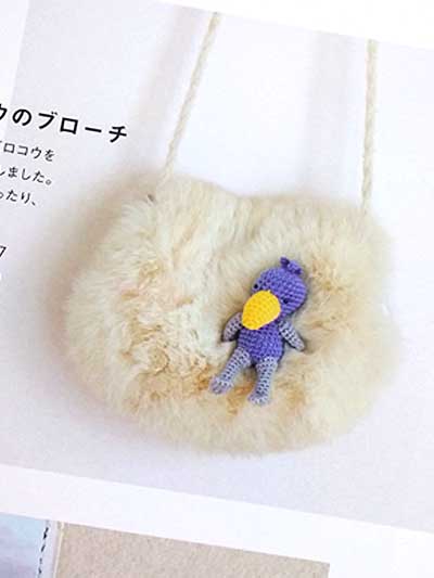 Mi様 miniあみぐるみ ハシビロコウなど （ハシビロコウ