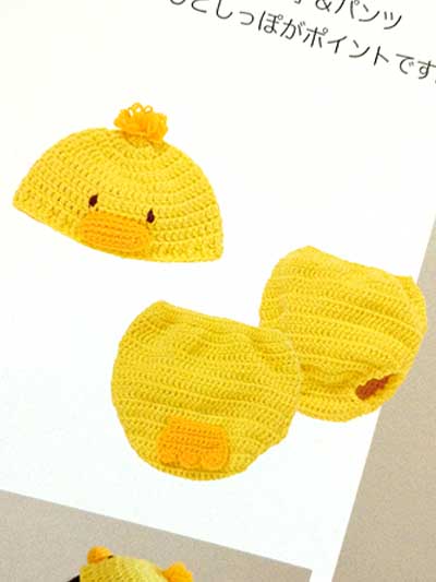 寺西恵里子先生著「かぎ針で編む キュートななりきり帽子＆小物 