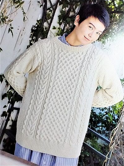 ブティック社発刊「アラン模様を楽しむニット」ブックレビュー前編