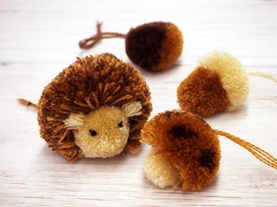 新商品・アクリル極細「ティノ」で作るまあるいこもの☆ : ハマナカが