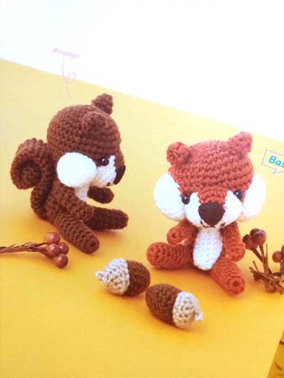 くわばらけいこ先生著「2色で編むどうぶつのあみぐるみ」ブック