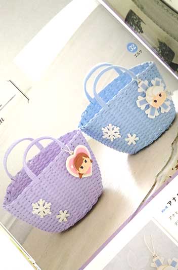 ブティック社発刊 エコクラフトで作るディズニーツムツムバスケット ブックレビュー後編 ハマナカが運営する 手編みと手芸の情報サイト あむゆーず のぶろぐ