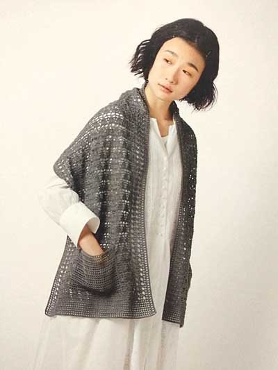 ブティック社発刊「軽やかに纏う手編みのストール」ブックレビュー後編