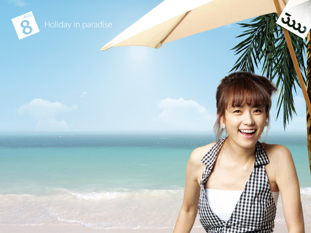 ８月壁紙 Je T Aime Hyo Joo