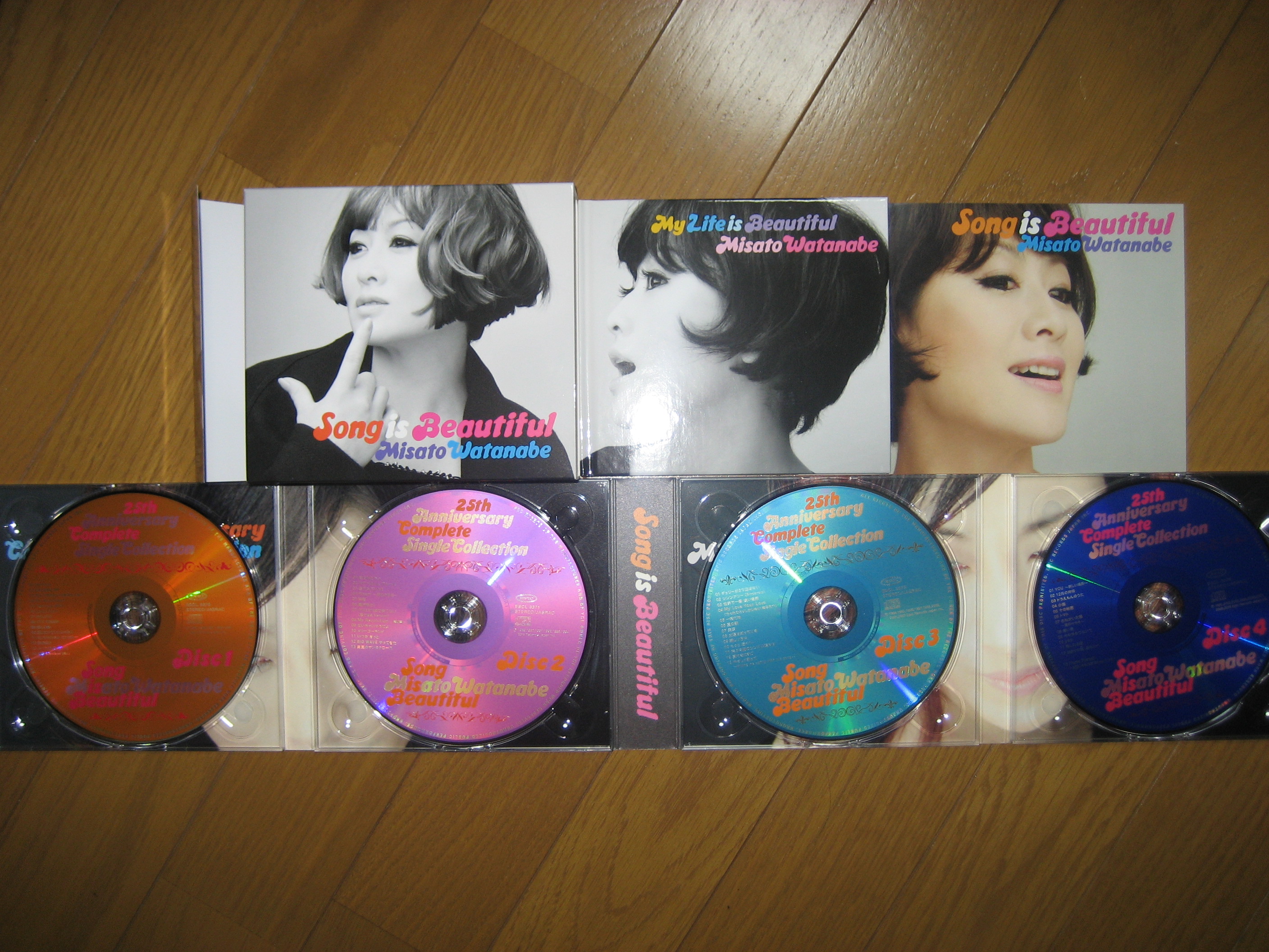 25年52枚のシングル全部集めました 渡辺美里 Song Is Beautiful あんぱ的日々放談 O