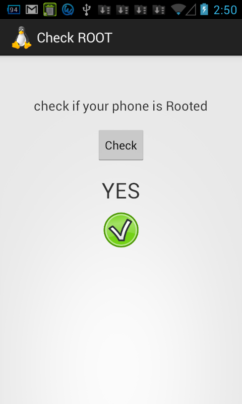 アプリ Check Root Su Androidがroot化されているかを確かめる Android Square