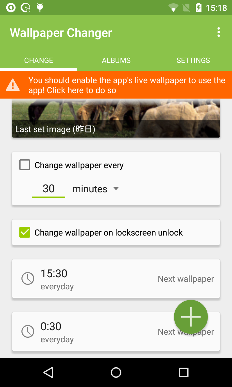 Wallpaper Changer 壁紙を一定時間で自動変更 Android Square Wallpaper Changer 壁紙を一定時間で自動変更 Android Square