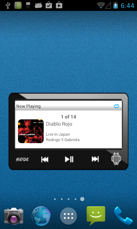 Android★SQUARE:【アプリ】Apod Classic ～ なんちゃってiPod、ホイール付き