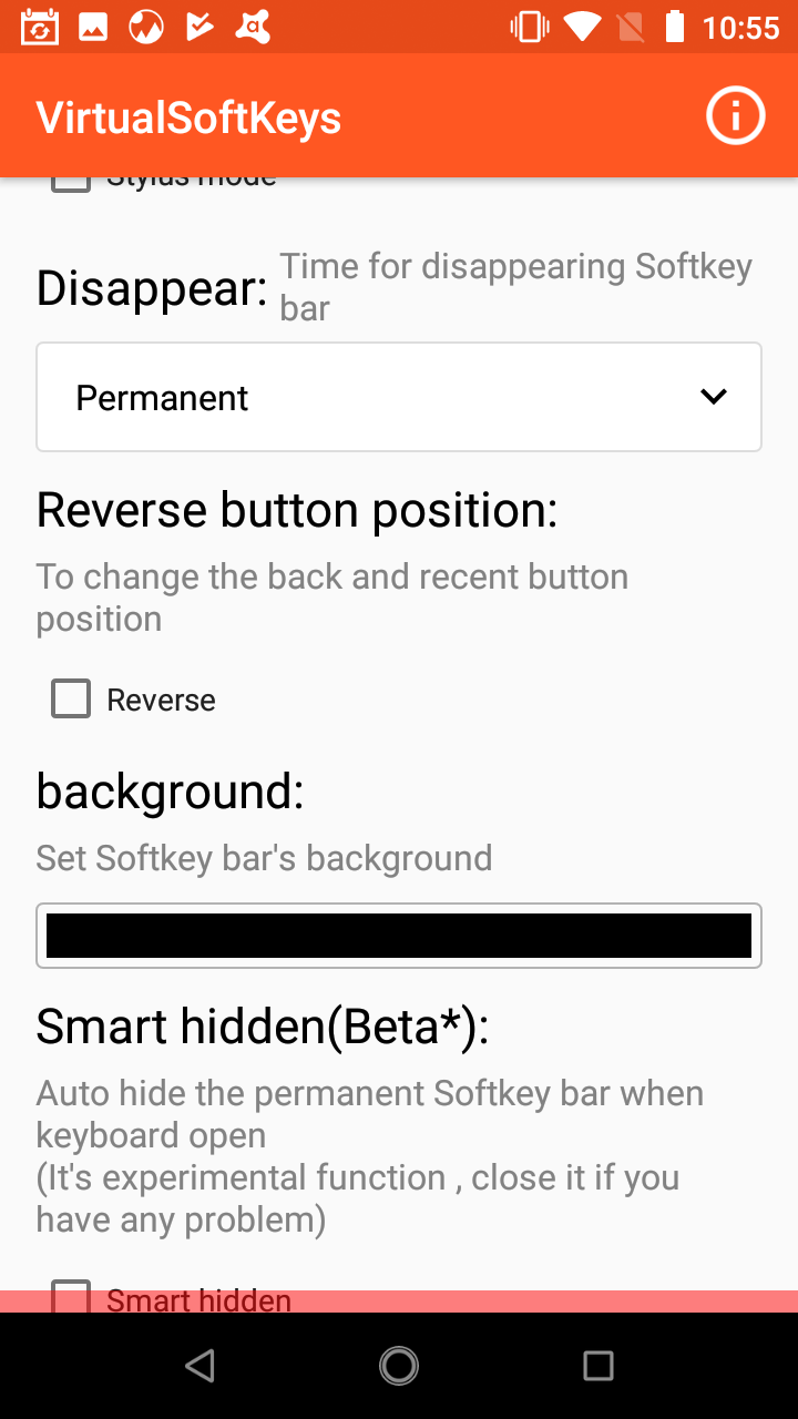 Android★SQUARE: Virtual SoftKeys (no root) ～ 自由に出し入れできる仮想ナビゲーションキー