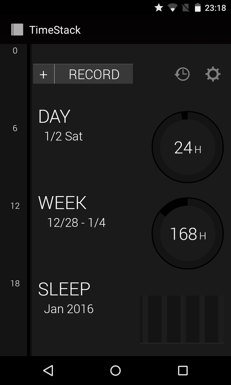 Timestack 時間管理アプリ 自分の習慣をグラフで見える化 Android Square