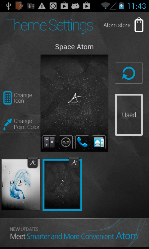 Android★SQUARE:アプリ：アトムランチャー (Atom Launcher) ～ サクサク動くホームアプリ