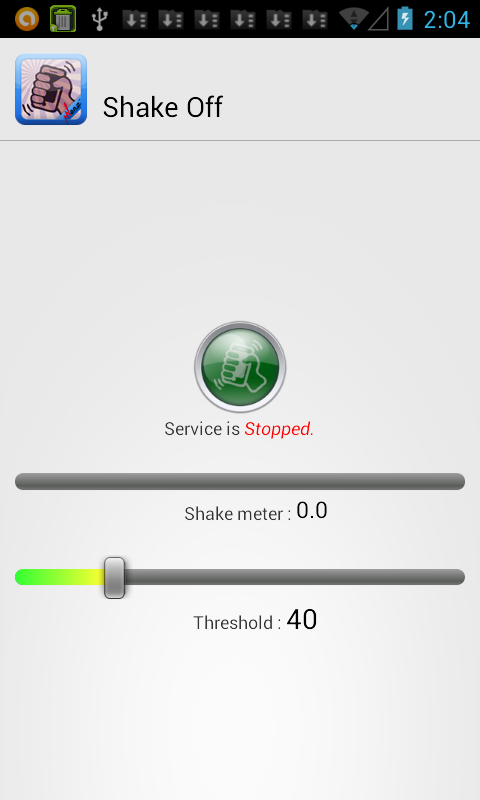 アプリ Shake Off スマホのシェイクで画面オフ 電源ボタンいらずのお手軽操作 Android Square