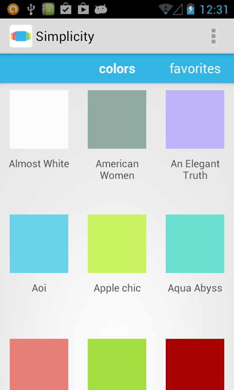 アプリ 一つの色の背景 Simplicity Android Lに合うシンプルな壁紙作ります Android Square