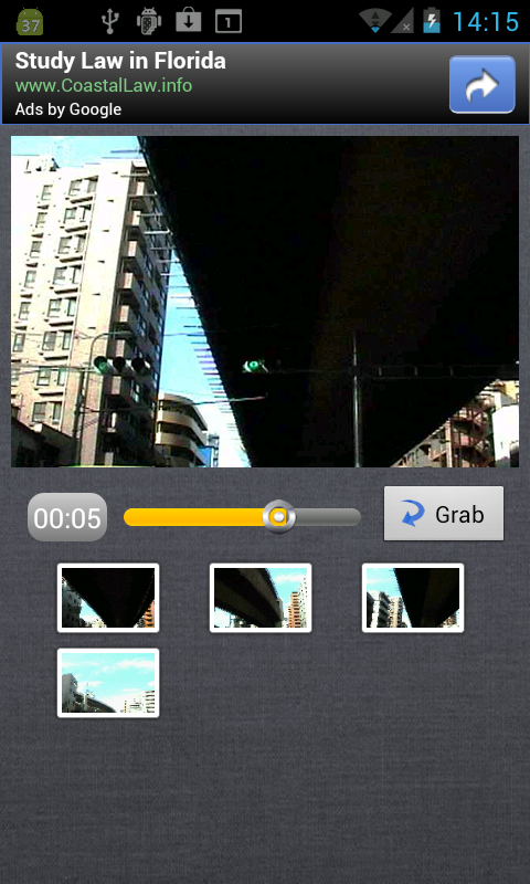 アプリ Video Frame Grabber 動画から欲しいシーンを切り出し Android Square