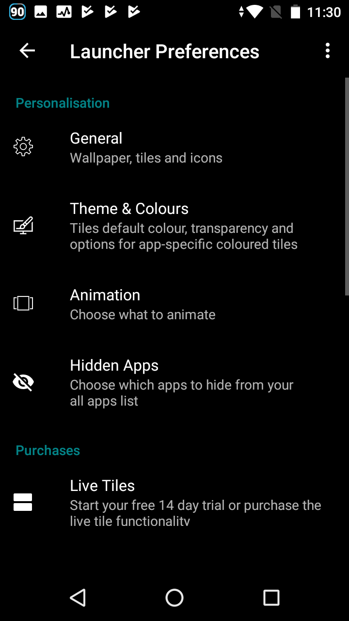 Launcher 10 オススメ メトロデザインを採用した使いやすいホームアプリ Android Square Launcher 10 オススメ メトロデザインを採用した使いやすいホームアプリ Android Square