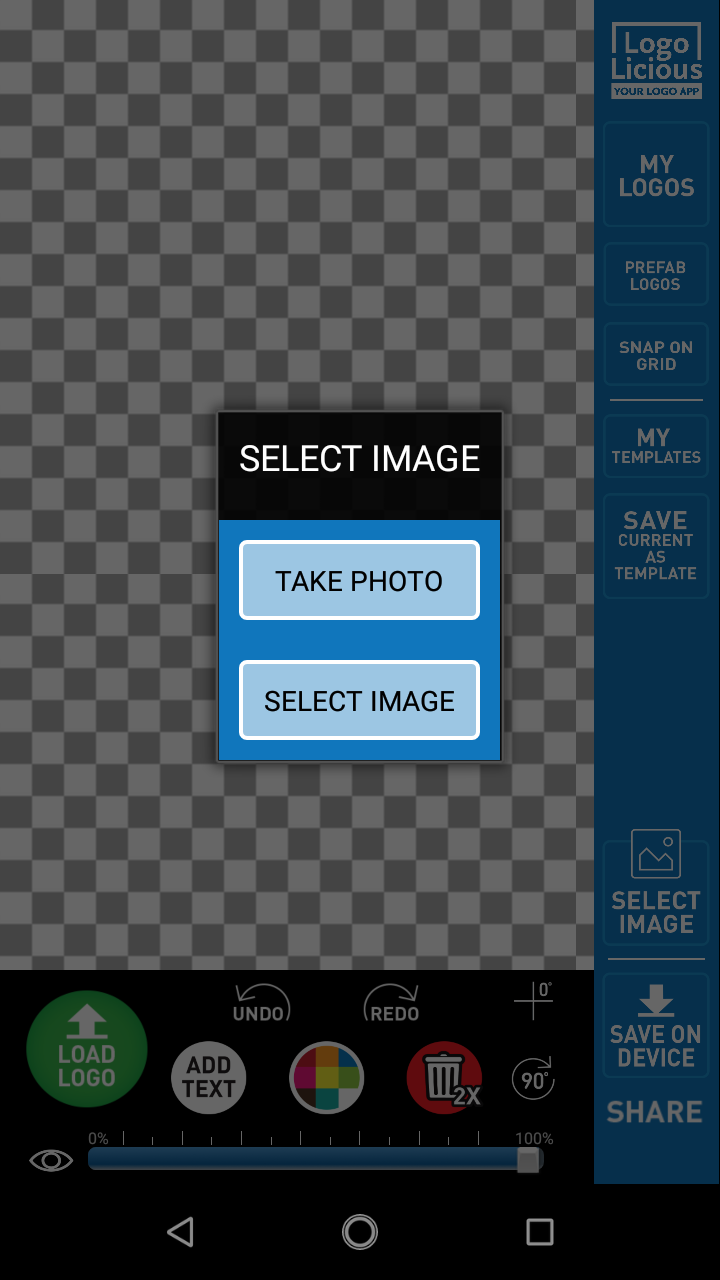 Logolicious 写真にオリジナルなロゴを一発合成 Android Square