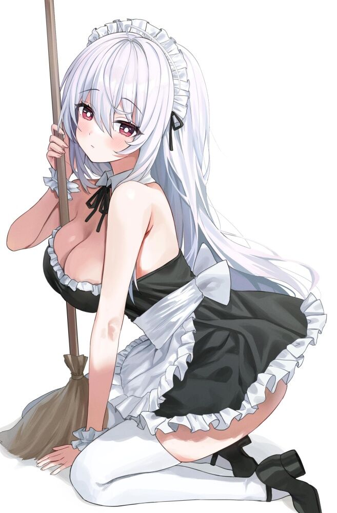 二次元 - 【二次】メイド美少女のこんな姿で迎えらたい画像まとめ