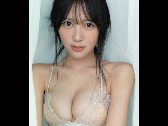 三次元 - ≒JOY逢田珠里依 人気アイドルの清楚なランジェリー姿