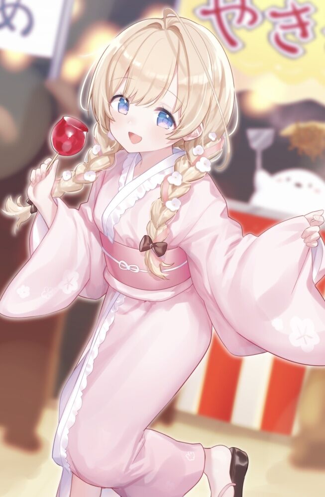 二次元 - 【二次】和服・和装女性の画像を淡々と貼っていくｗｗｗ