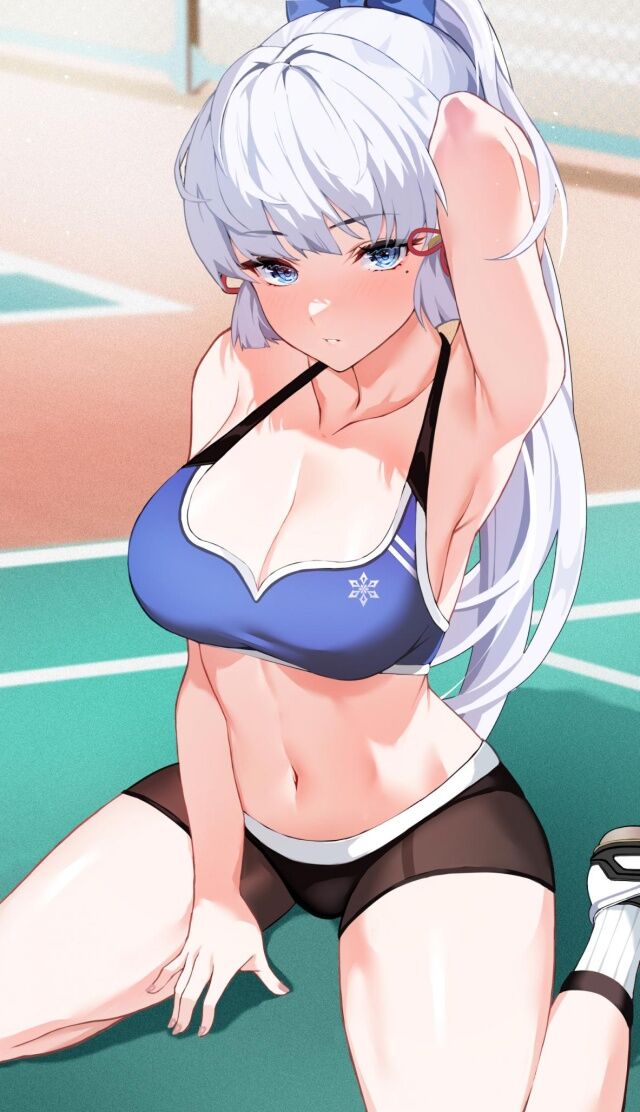 二次元 - 【二次】銀髪美少女の美しすぎる画像まとめｗ
