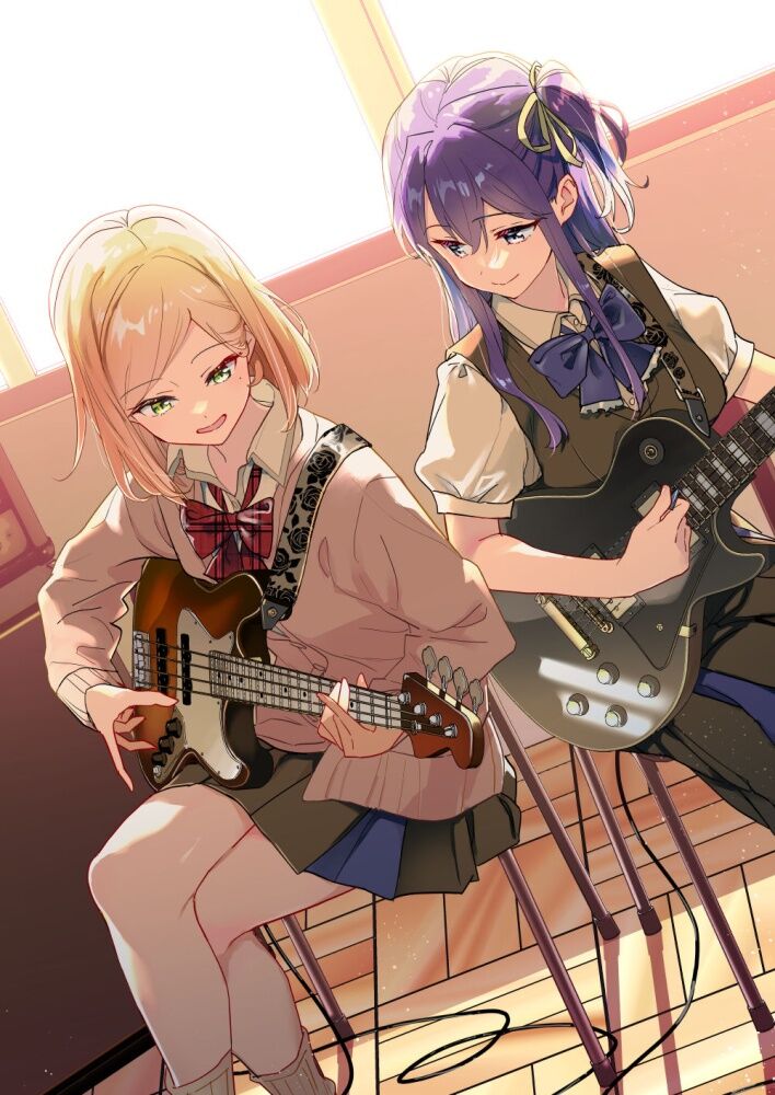 二次元 - 【二次】楽器女子の美しい画像まとめｗｗｗ