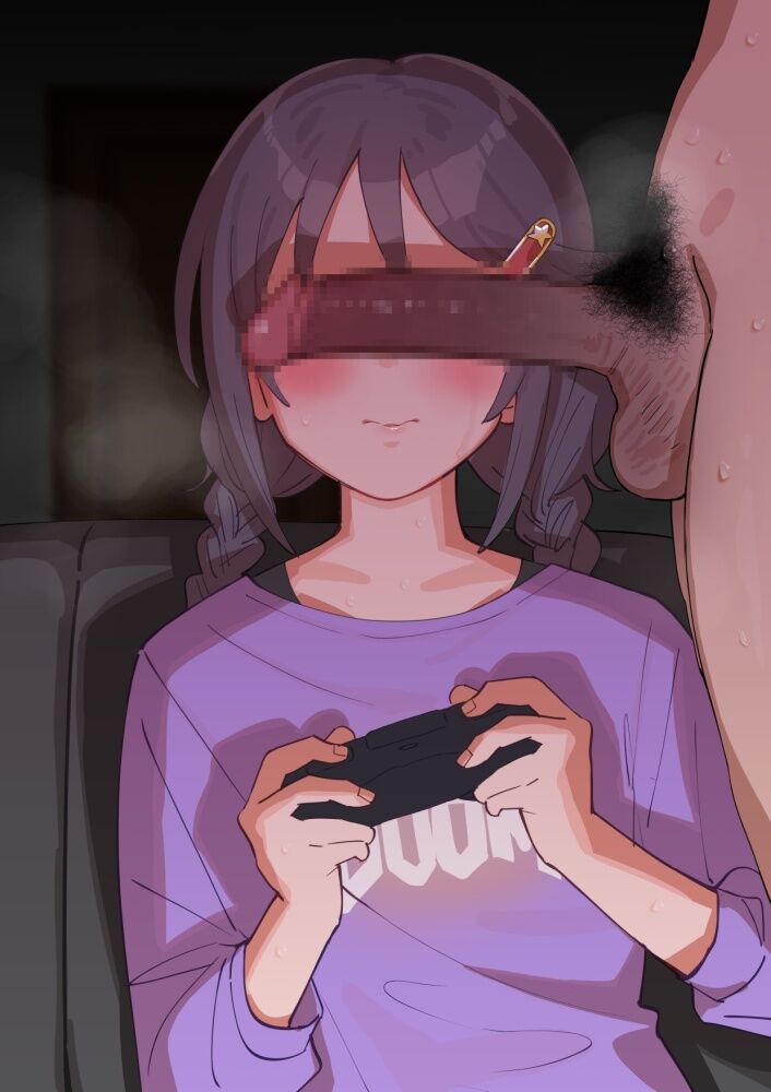 二次元 - 【二次エロ】巨根を見て表情が変わってしまう女子のH画像ｗｗｗ
