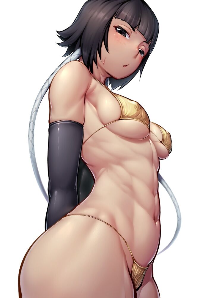 二次元 - 【二次】筋肉質な女子画像、美しすぎる肉体美を集めてみたｗ