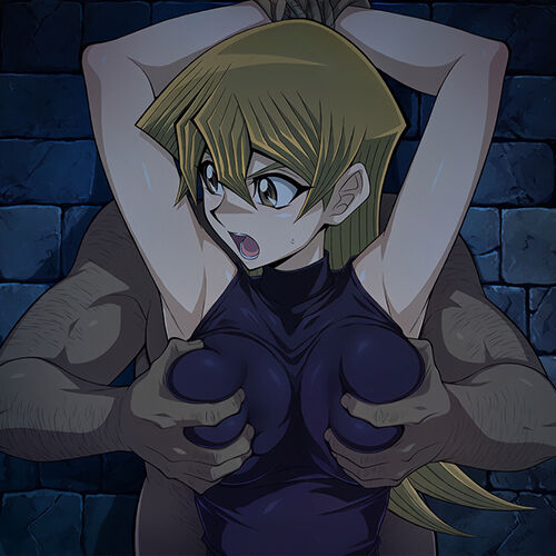 二次元 - 【遊戯王GX】プライドの高い天上院明日香がキモい変態男にオッパイ揉みしだかれてガチイキさせられる…！