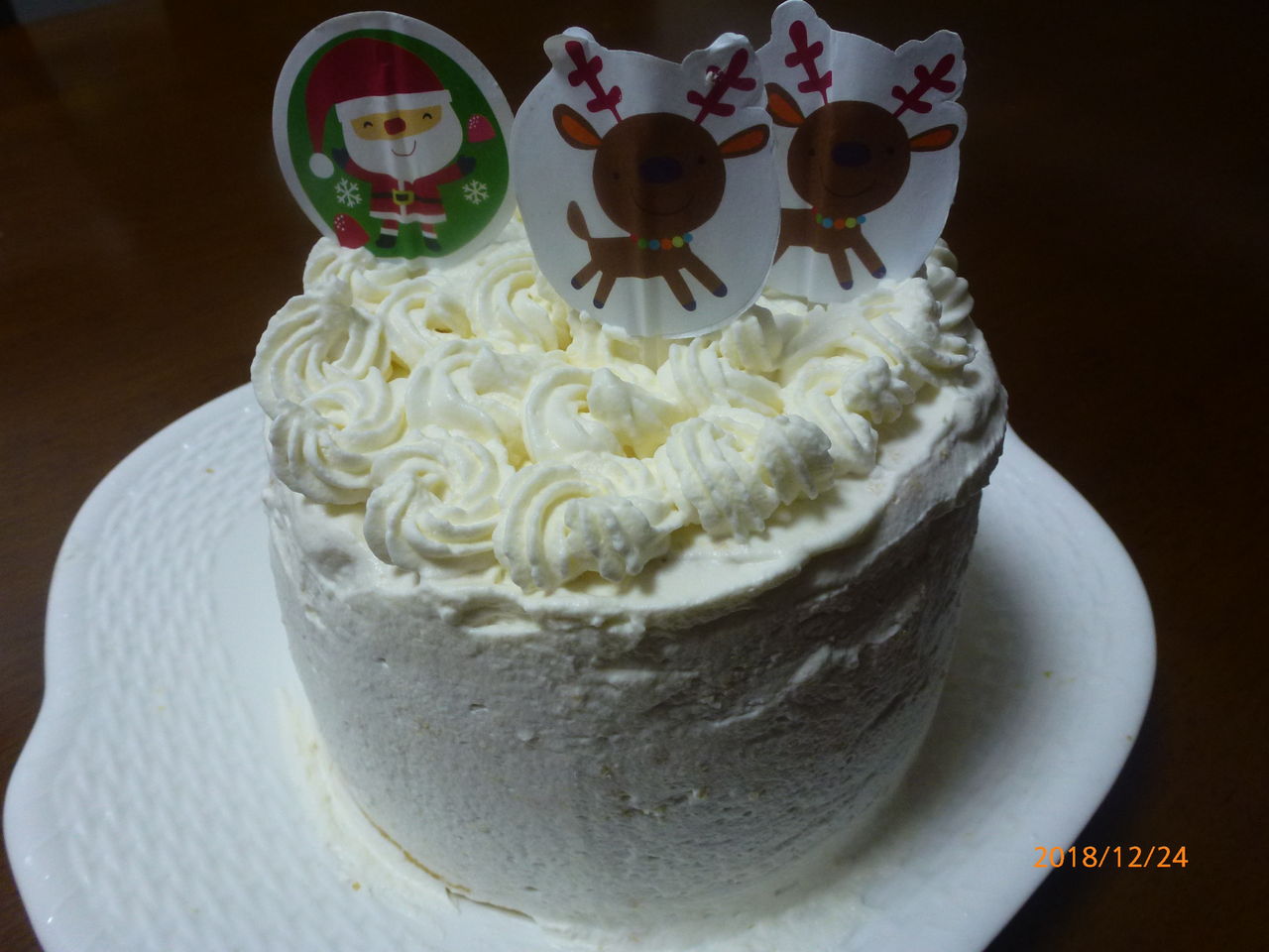 クリスマスケーキ アンアンのおやつ日記