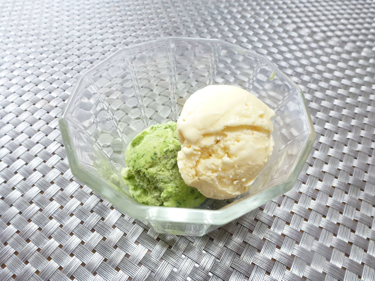 バニラアイス抹茶アイス アンアンのおやつ日記