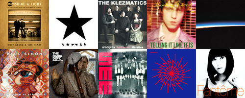 2016 MUSIC BEST 10