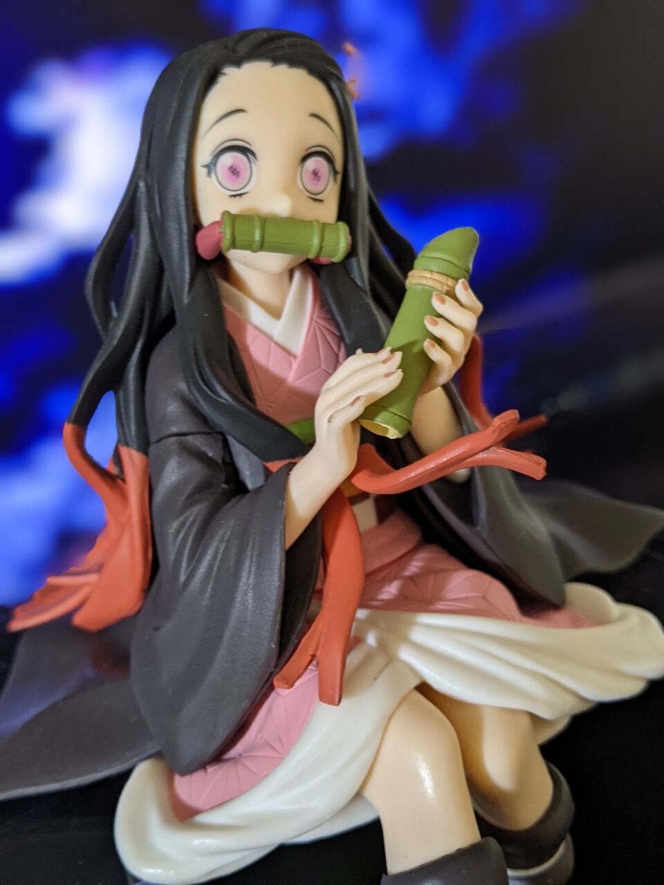 レビュー】鬼滅の刃 プレミアムちょこのせフィギュア 竈門禰豆子 : moimoi