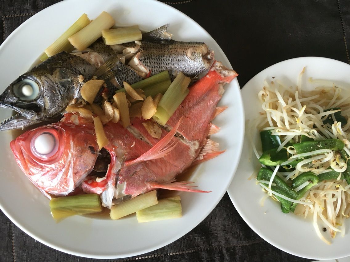 金目鯛と黒ムツの煮付け Anbeerのblog 金目鯛と黒ムツの煮付け Anbeerのblog