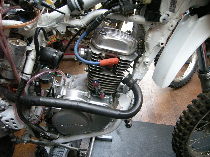 Xcr2号115ccにエンジン載せ替え アンビンバンコな４ストミニ