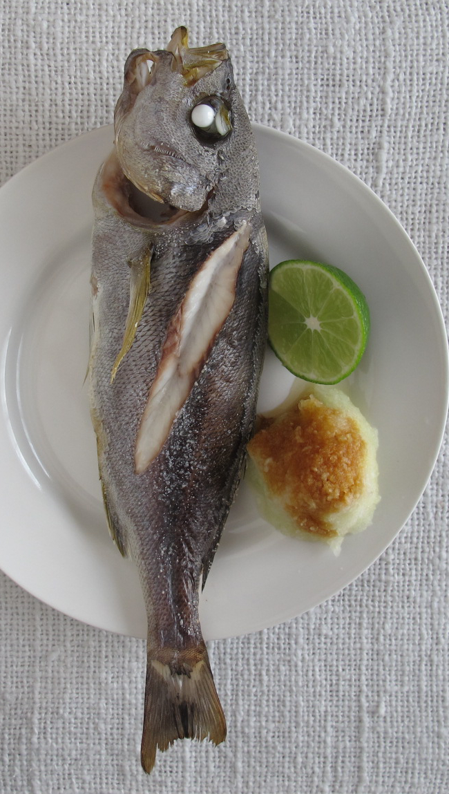 いさきの塩焼き 中年シングル食堂