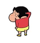 しんのすけ　照れてる２