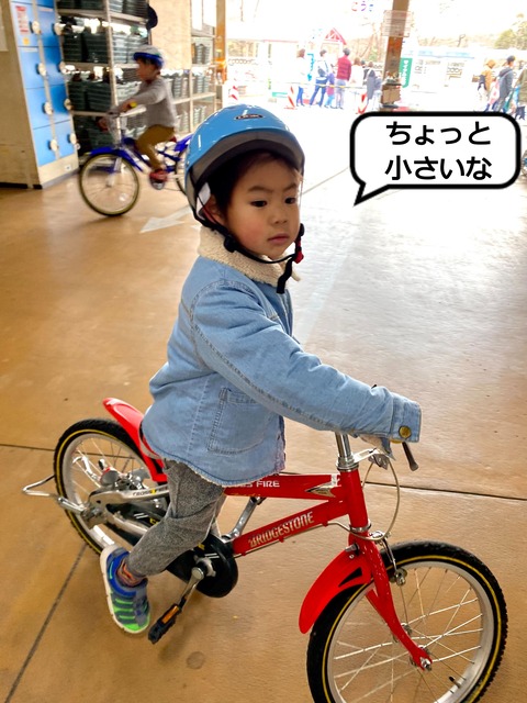 練習してきたおかげ！　サイクリング！