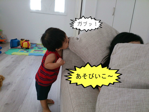 遊ぶ！寝る！また遊ぶ！