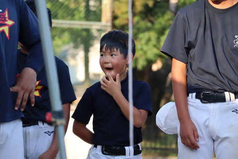 野球の練習の後のお楽しみ！