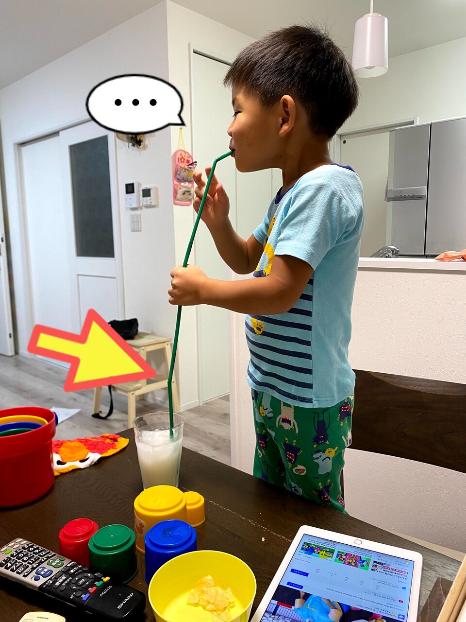 キッチンはイタズラの宝庫 とおちゃんと はっちゃん キッチンはイタズラの宝庫 とおちゃんと はっちゃん