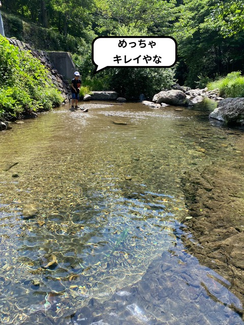 極めてきた魚のつかみ取り！