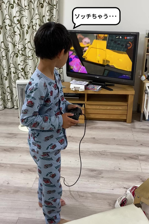 自分が動いてしまう･･･。 スプラトゥーン３!!