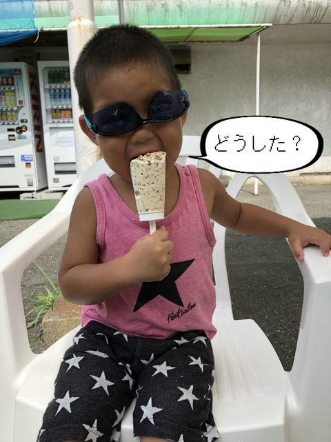 散歩で町内のお祭りへ！