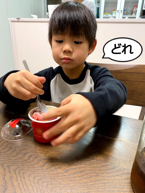 いつもよりお高いアイス！