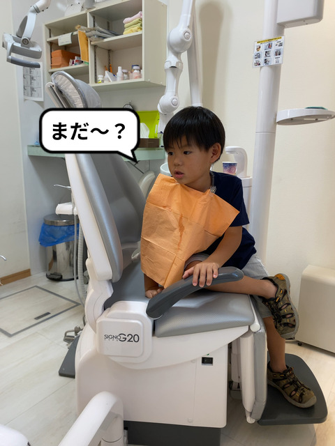 楽しみになってしまった、歯医者！