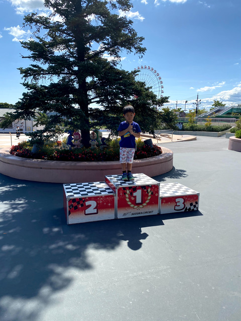 ５歳のお祝いに鈴鹿サーキットへ！　④